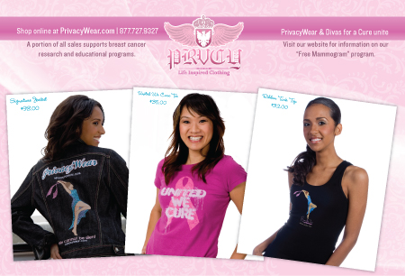 PrivacyWear & Divas For A Cure Unite
