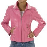 Women's Leather Modern Biker Jacket