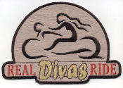 Real Divas Ride - Large Leather Patch