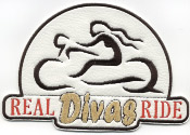 Real Divas Ride - Large Leather Patch